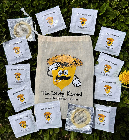 The Dirty Kernel Dozen | Don’t Spill Your Seed Condoms – 13-Pack